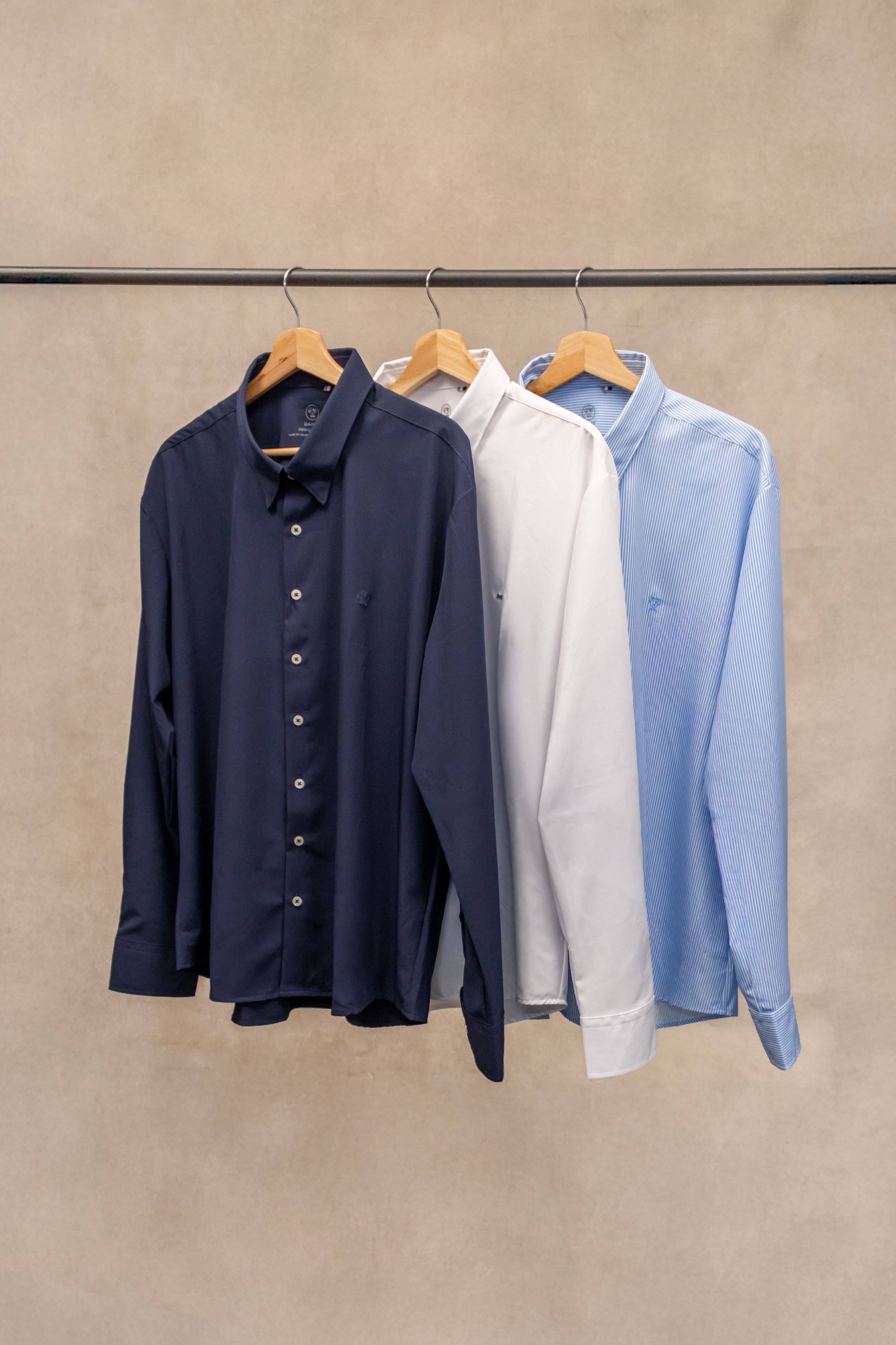 Pack 3 camisas antimanchas