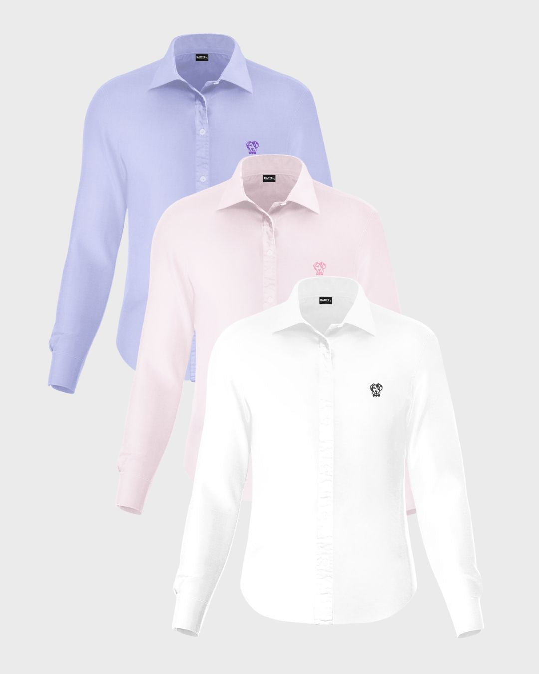 Pack 3 Camisas Antimanchas de Mujer