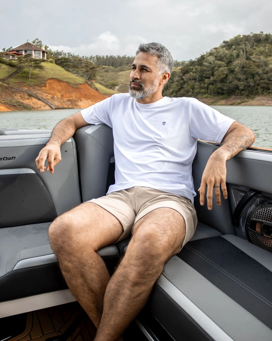 Camiseta Performance Antiarrugas Blanca