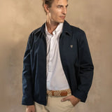 Chaqueta Antimanchas Kyoto Dark Blue para hombre marca DANTE foto modelo