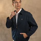 Chaqueta Antimanchas Kyoto Dark Blue para hombre marca DANTE foto modelo 2