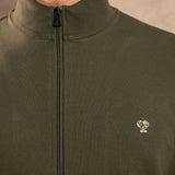 Full-Zip Antimanchas Verde Militar para hombre marca DANTE foto