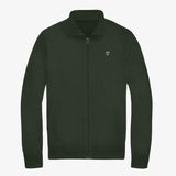 Full-Zip Antimanchas Verde Militar para hombre marca DANTE foto mockup