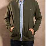 Full-Zip Antimanchas Verde Militar para hombre marca DANTE foto