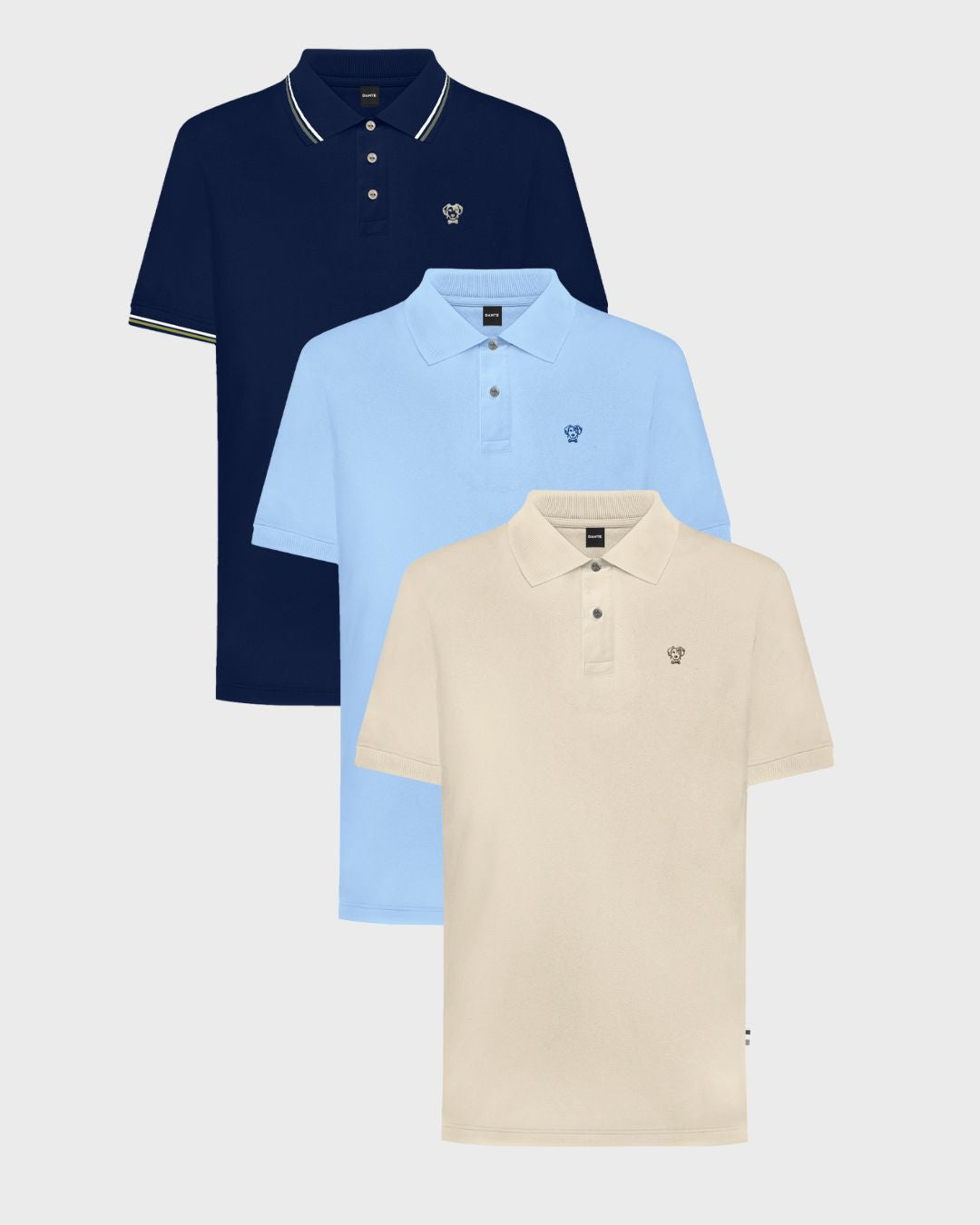 Pack 3 Polos Antimanchas