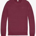 Sueter Tejido Vinotinto Cuello Redondo para hombre marca DANTE foto mockup