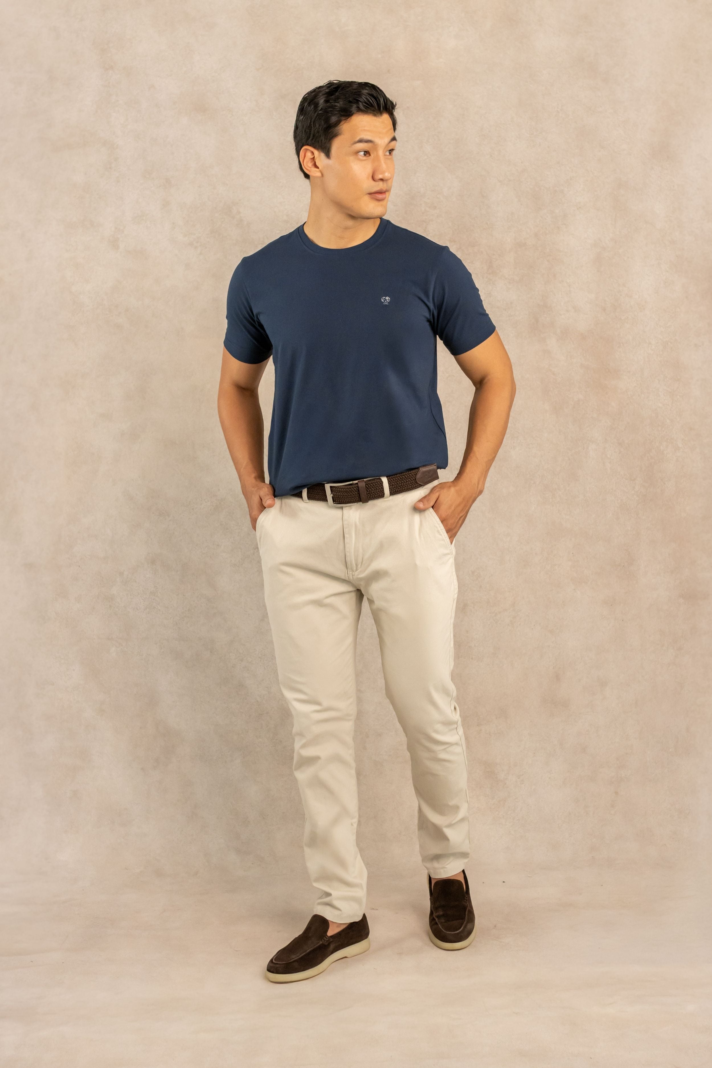 Camiseta Antimanchas Dark Blue - Talla Regular