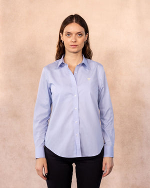 Camisa Antimanchas de Mujer Light Blue