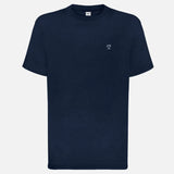 Camiseta antimanchas Dark Blue para hombre marca DANTE tallaje regular fit foto mockup