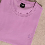 Camiseta antimanchas Lila para hombre marca DANTE tallaje regular fit foto producto