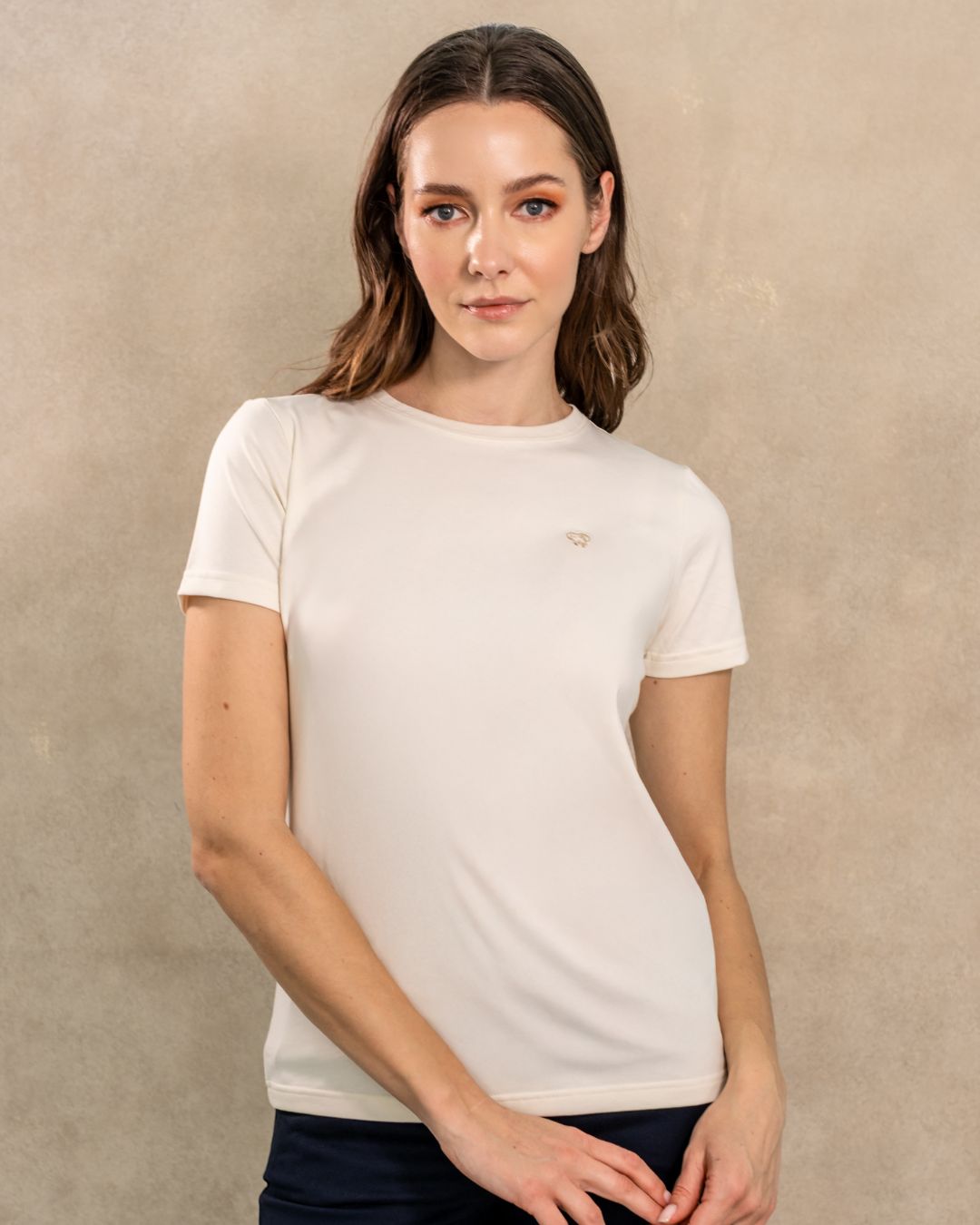 Camiseta Antimanchas de Mujer Ivory - Talla Regular
