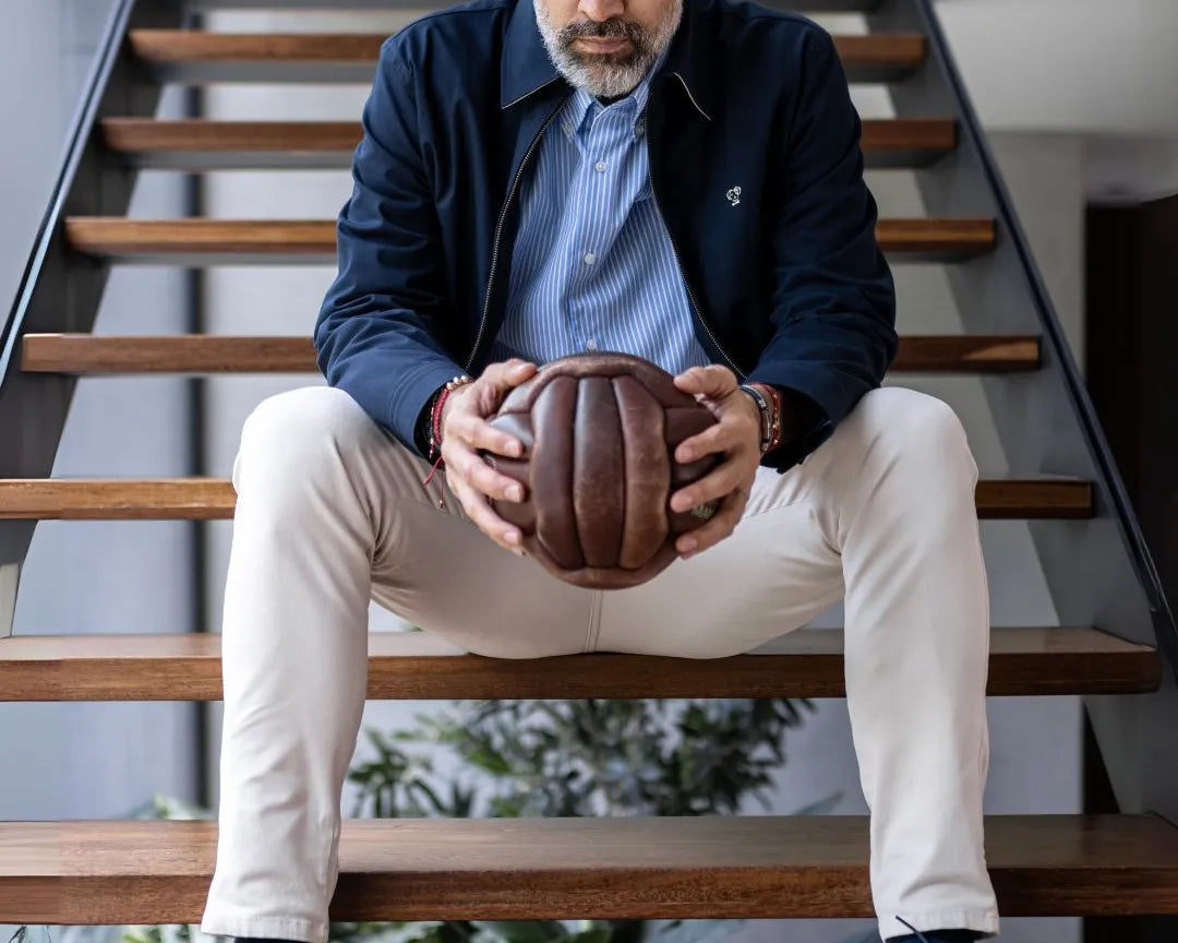 Chaqueta Antimanchas Kyoto Azul Oscuro para hombre marca DANTE foto 