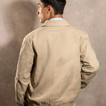 Chaqueta Antimanchas Kyoto Beige para hombre marca DANTE foto espalda
