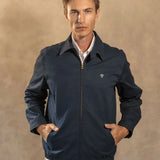 Chaqueta Antimanchas Kyoto Dark Blue para hombre marca DANTE foto modelo 2