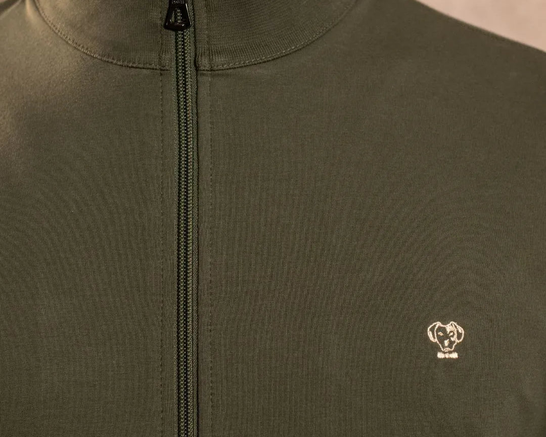 Full-Zip Antimanchas Verde Militar para hombre marca DANTE foto
