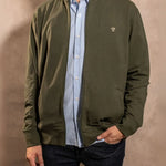 Full-Zip Antimanchas Verde Militar para hombre marca DANTE foto

