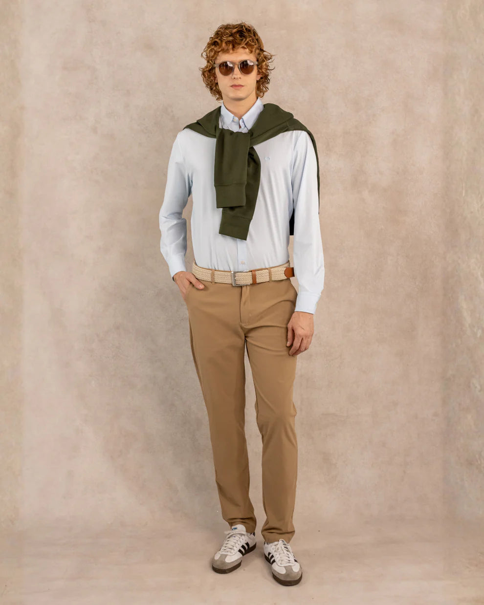 Pantalón Performance Antimanchas Camel