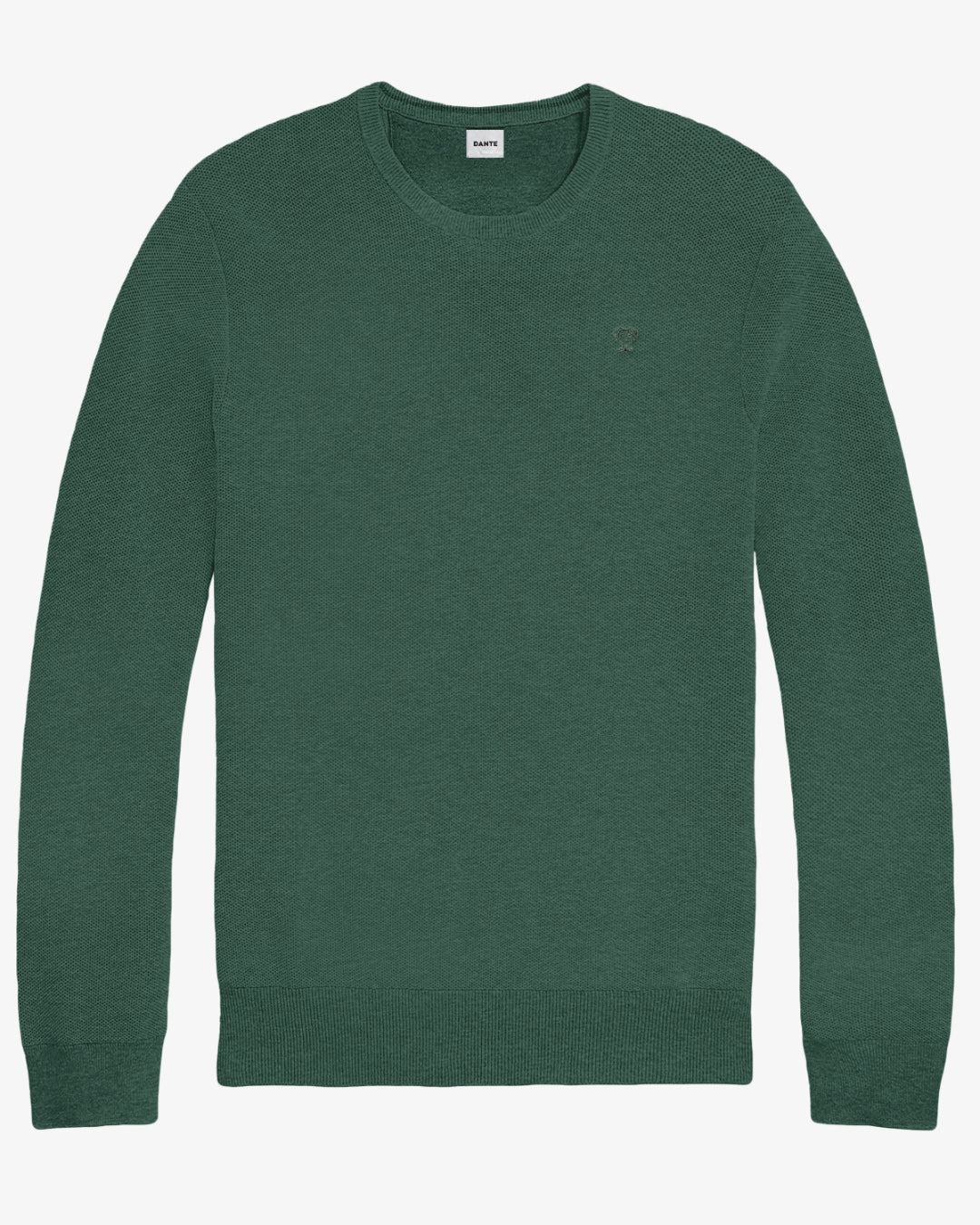 Sueter Tejido Verde Militar para hombre marca DANTE foto mockup